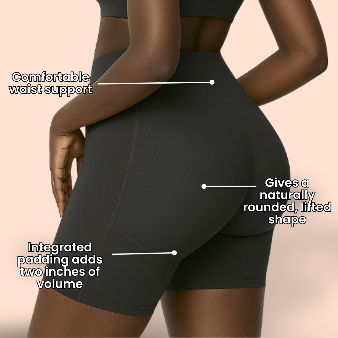 Butt-Lifting Padded Shorts by Peachie